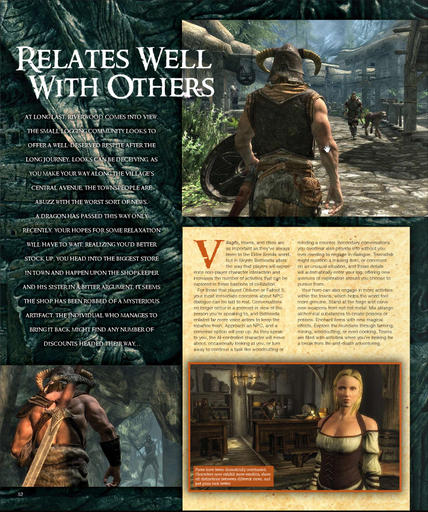 Elder Scrolls V: Skyrim, The - Game Informer 02/2011. Перевод статьи о TES V.